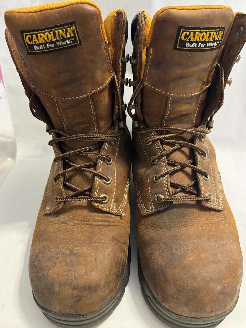 Carolina Waterproof Work Boots Steel Toe Leather Logger Boots 11.5